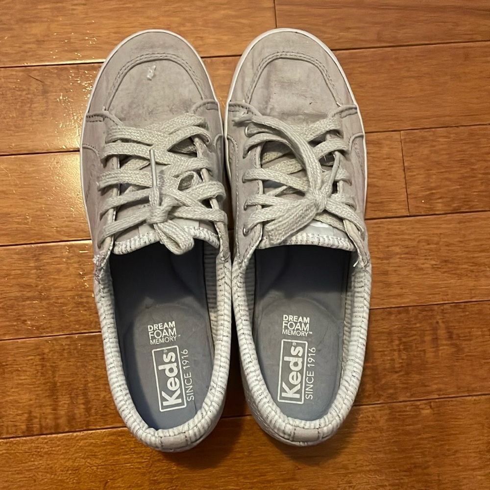 Simple gray Keds
